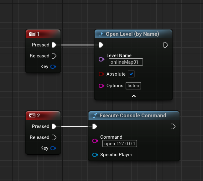 UE/虚幻 简单局域网连接
